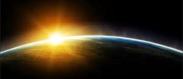 lit earth photo