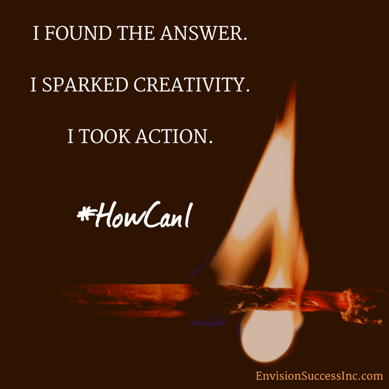 #HowCanI get unstuck spark action