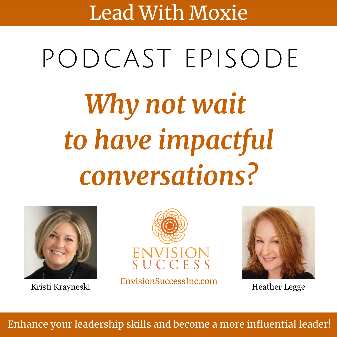 image podcast don't wait to have impactful conversations